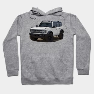 2021 Ford Bronco 4 Door Oxford White Hoodie